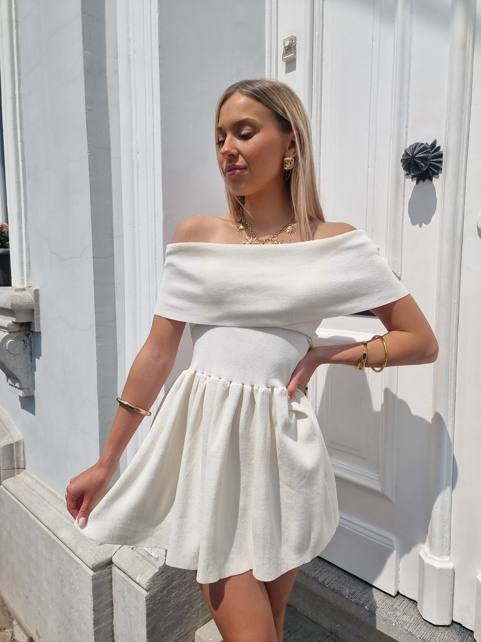 Robe Cindy blanche