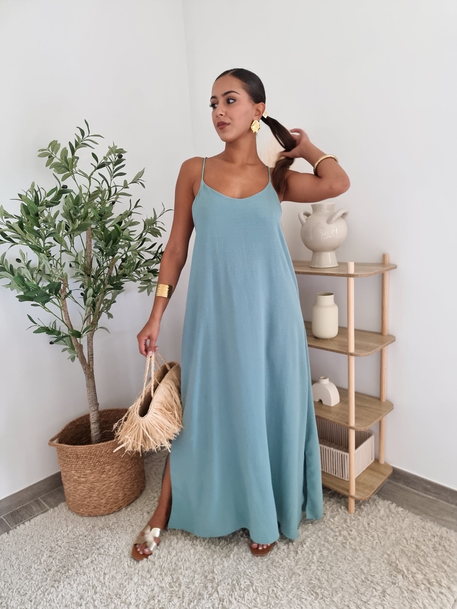 Robe Lola Kaki