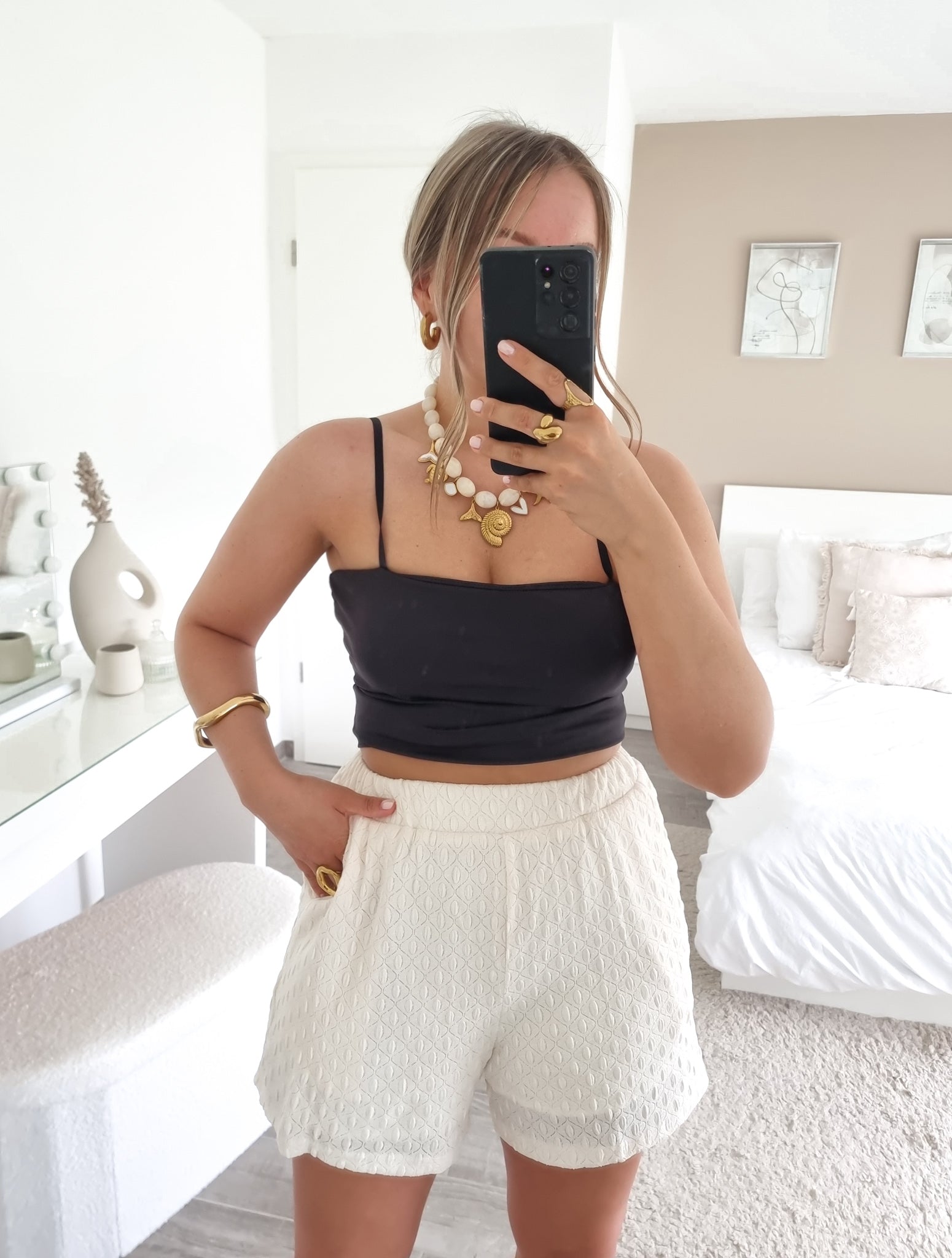 Short texturé