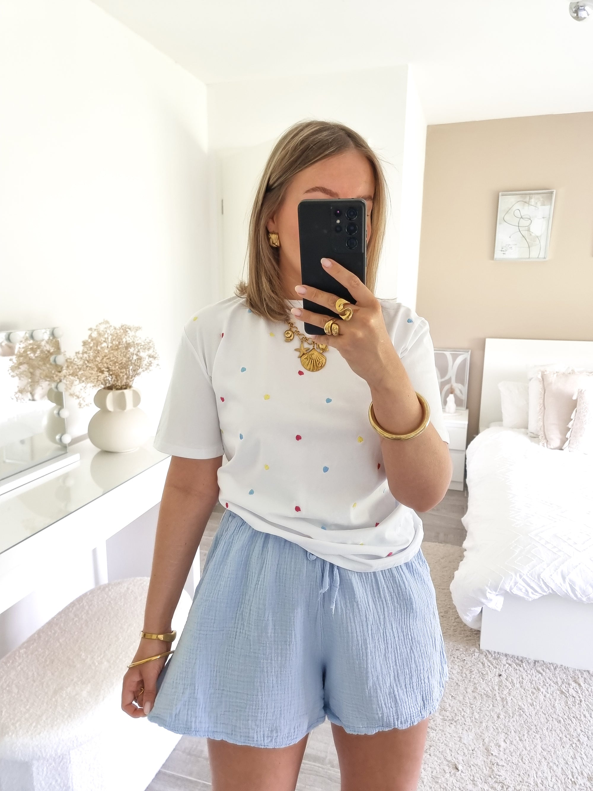 T-shirt petits cœurs