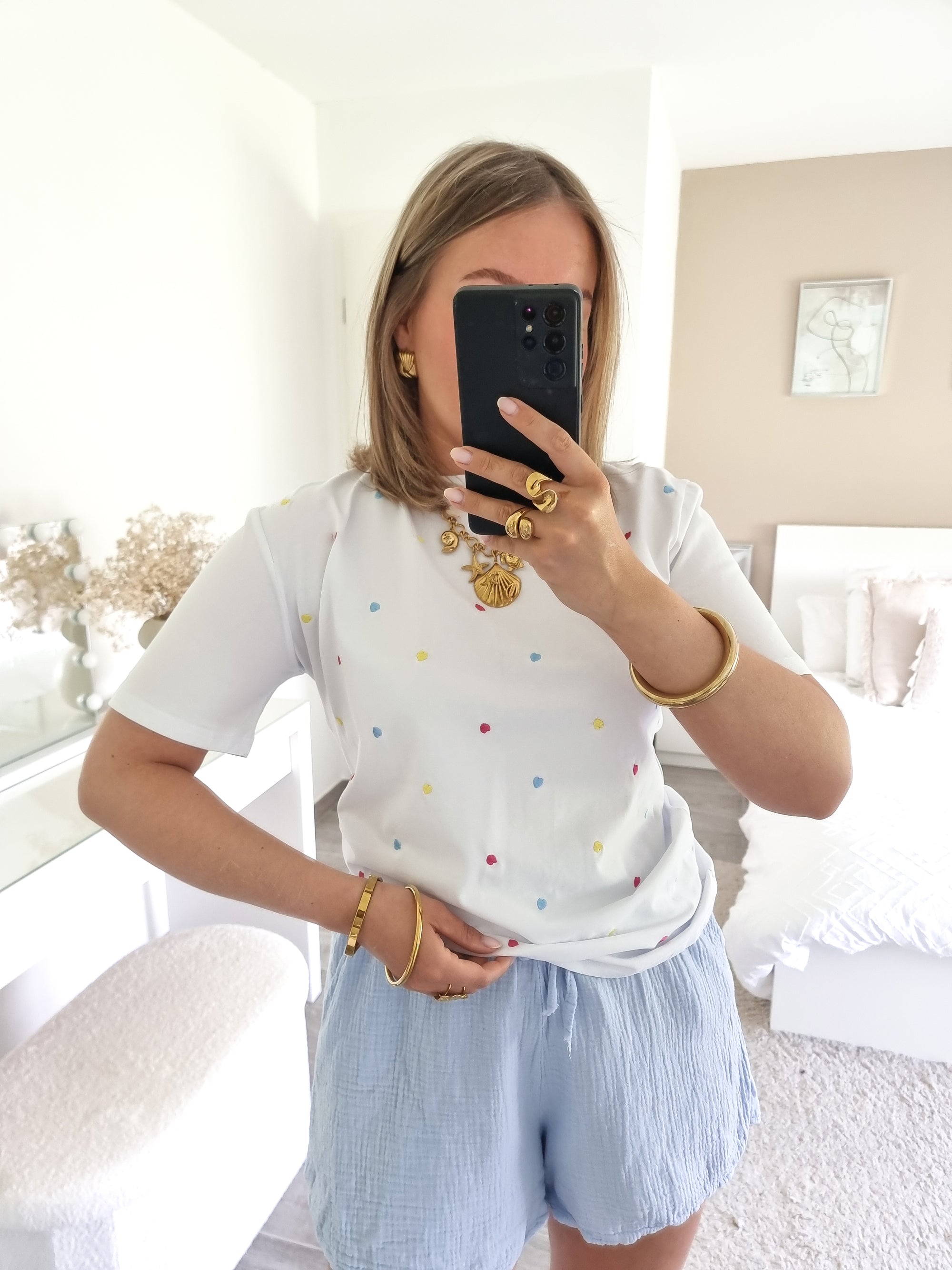 T-shirt petits cœurs