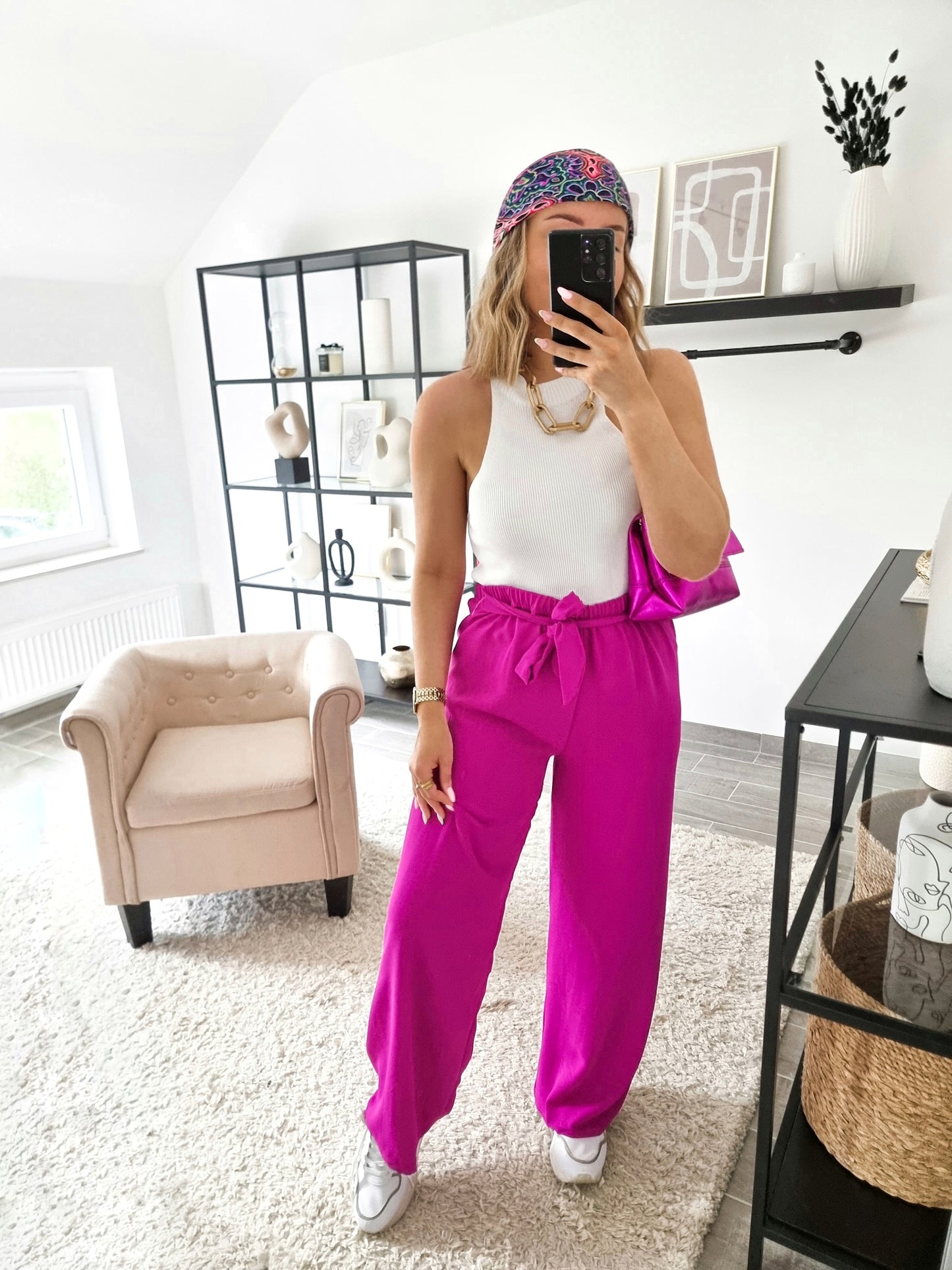 Rita purple pants