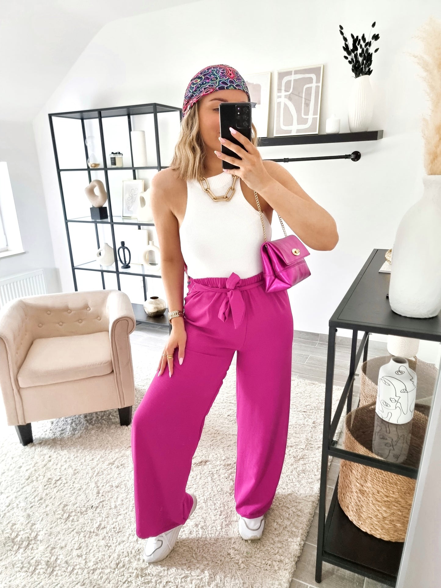 Rita purple pants