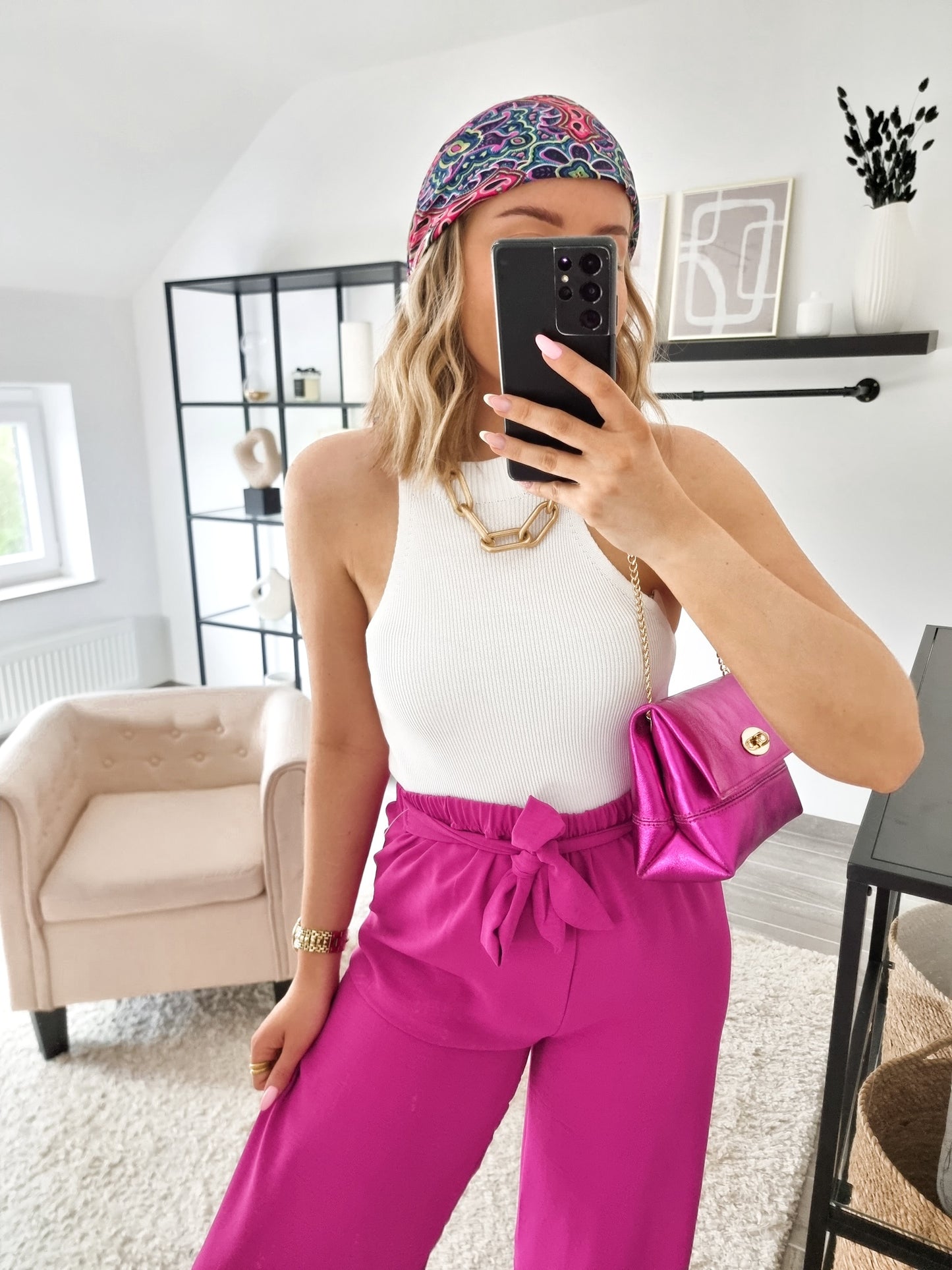 Rita purple pants