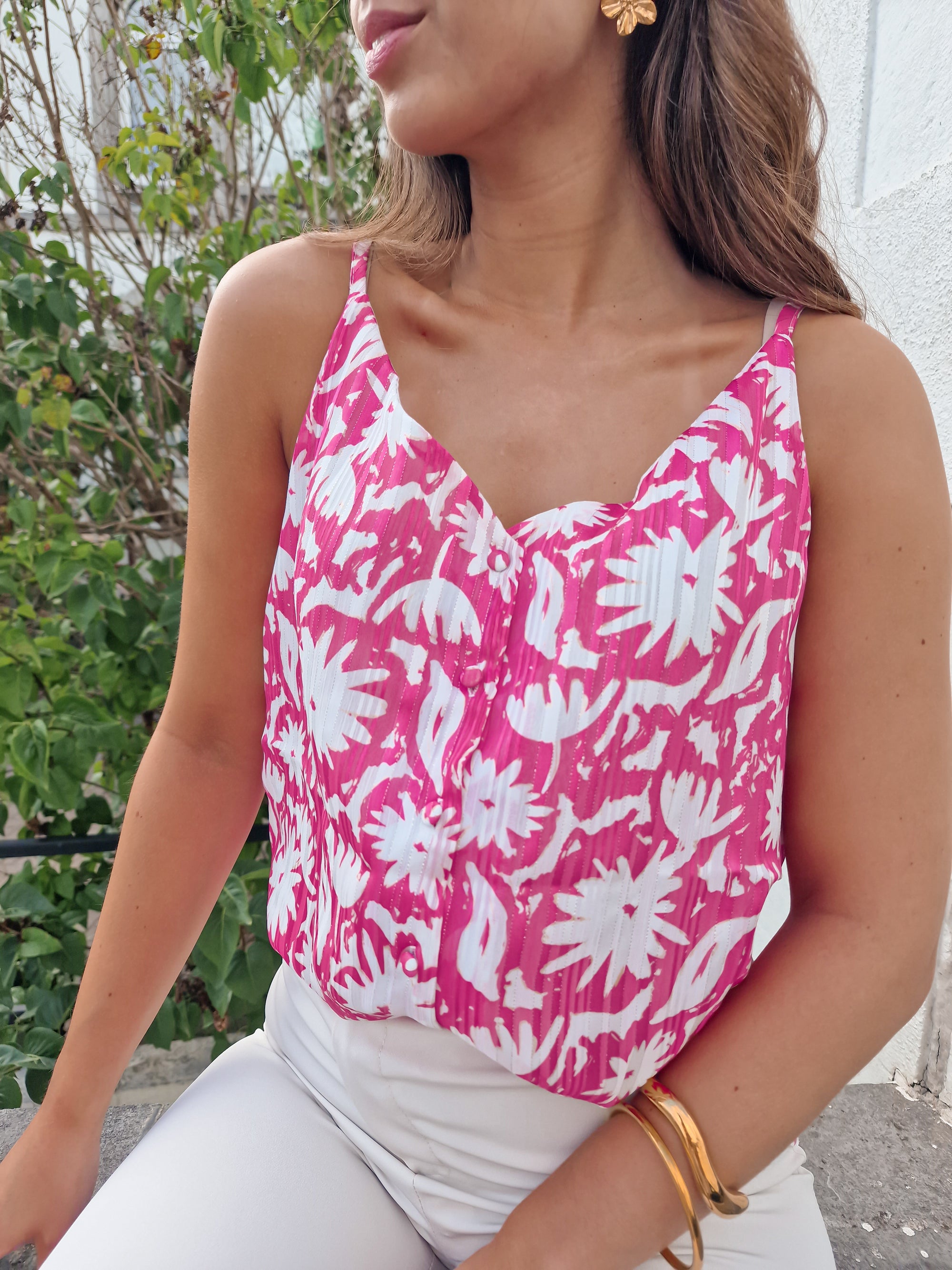 Printed tank top