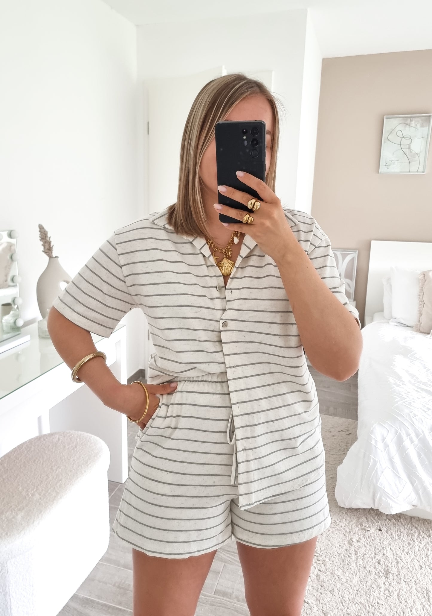 Chemise rayures