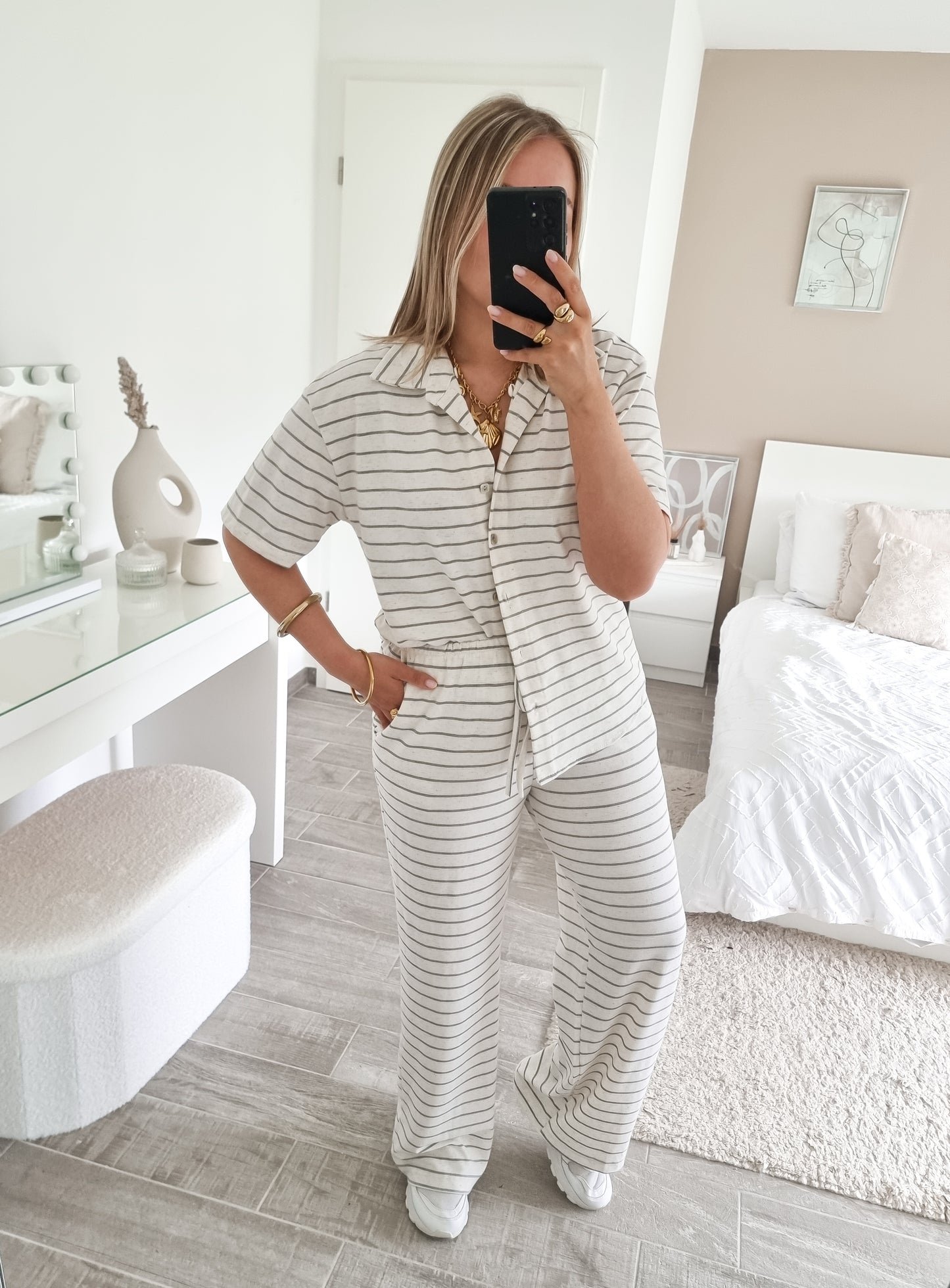 Ensemble rayure