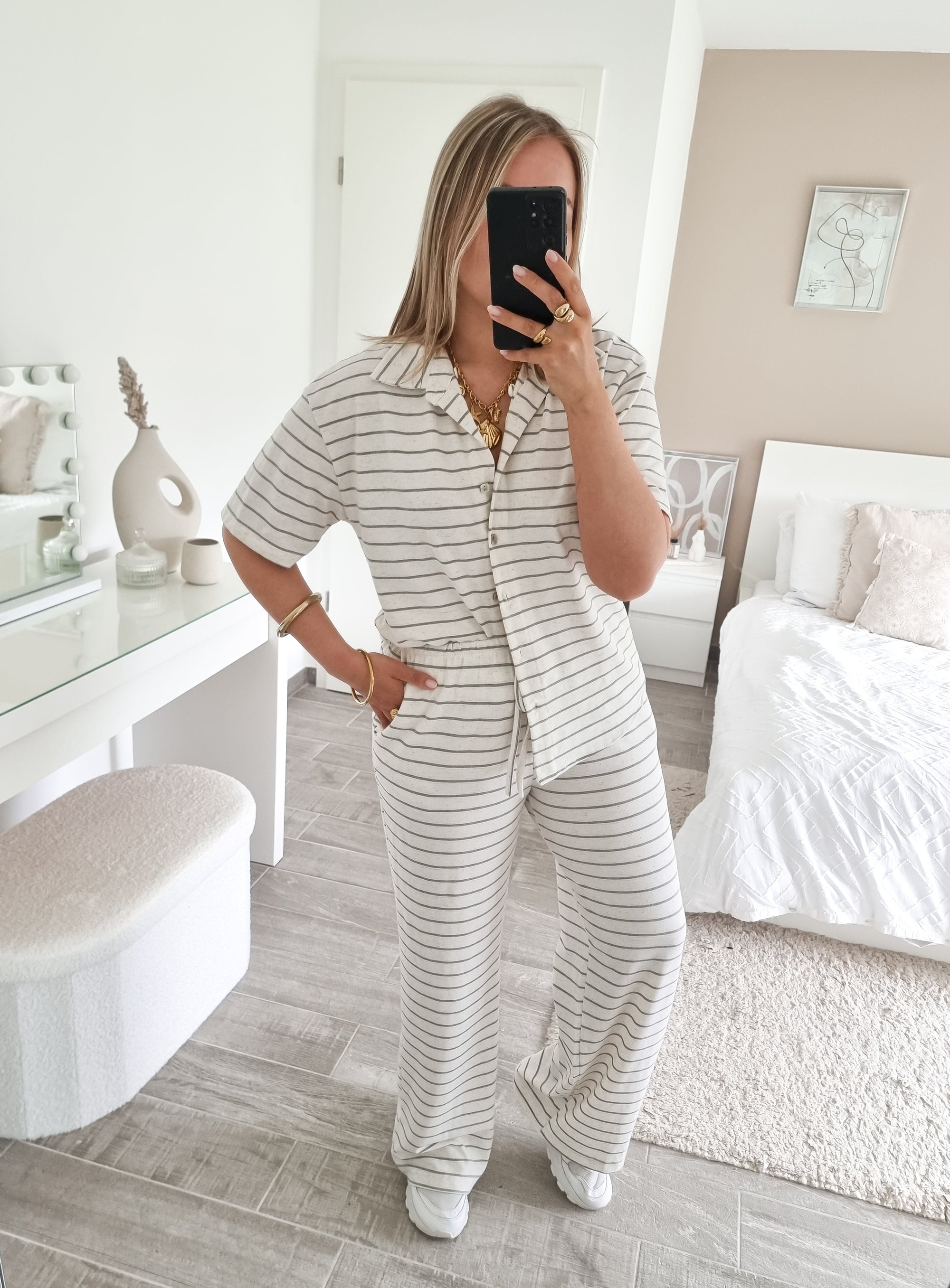 Ensemble rayure