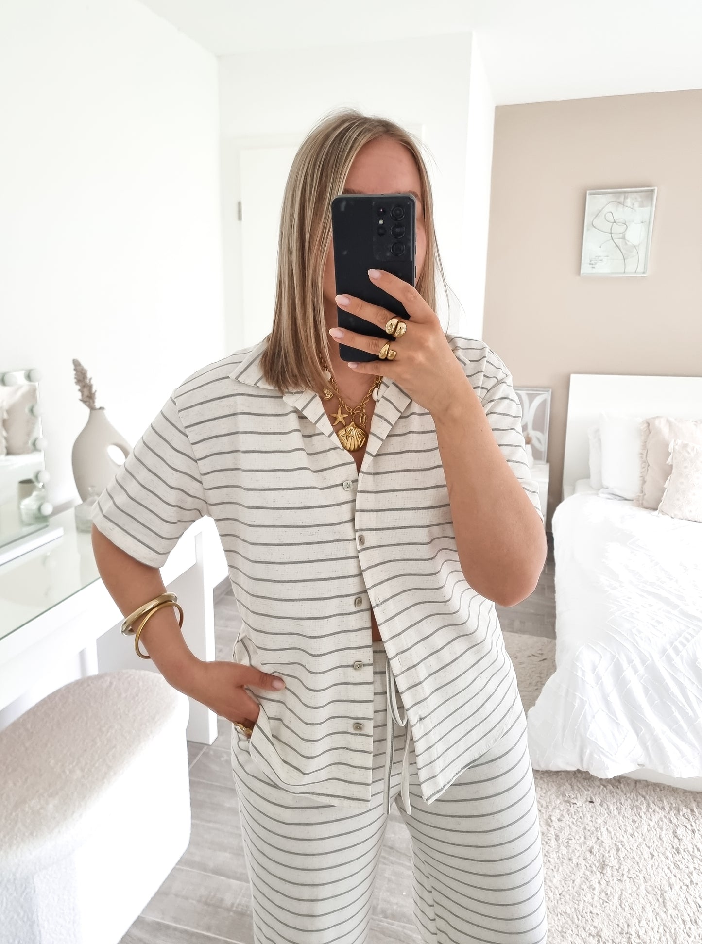 Chemise rayures