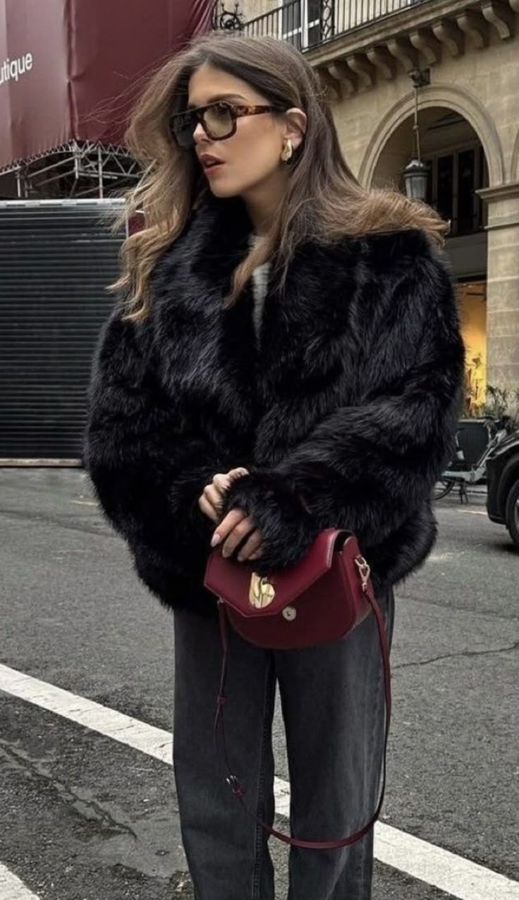 Veste fausse fourrure Gasby