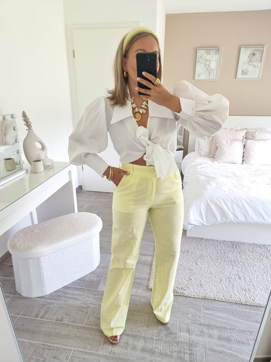 Pantalon lin