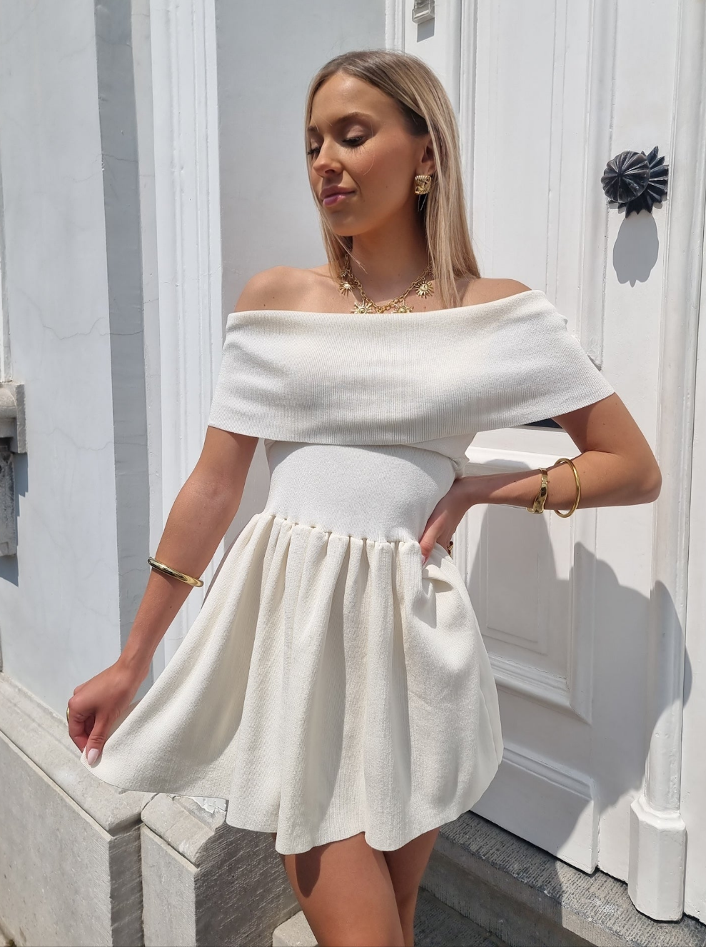 Robe Cindy blanche