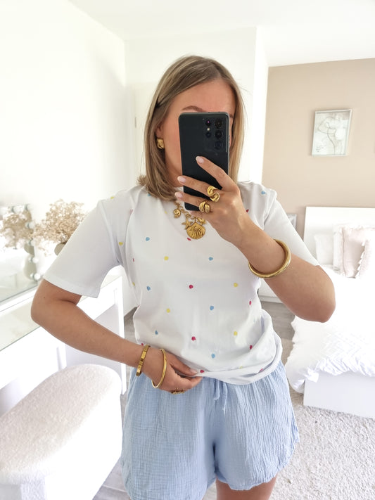 T-shirt petits cœurs