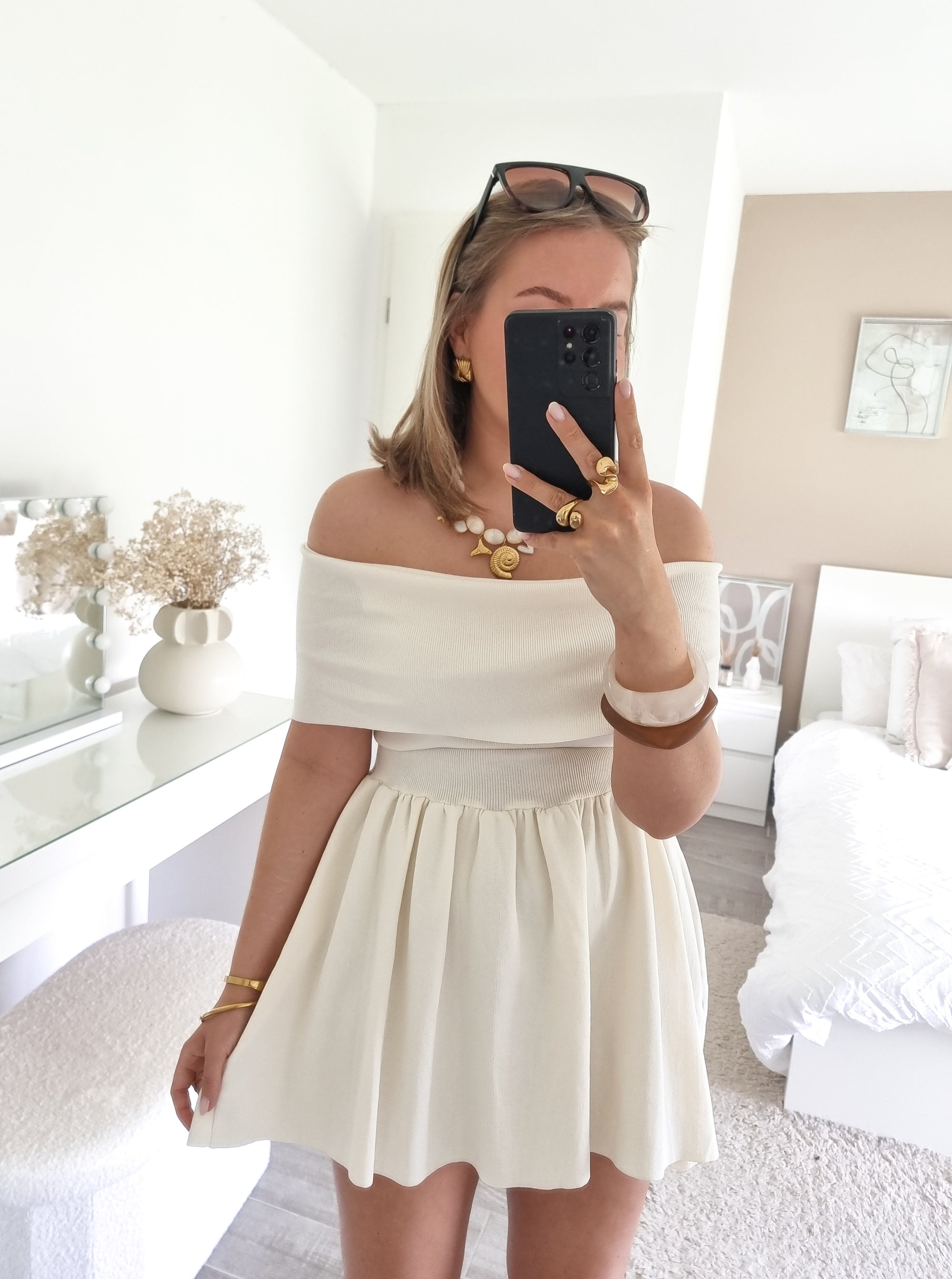Robe Cindy blanche