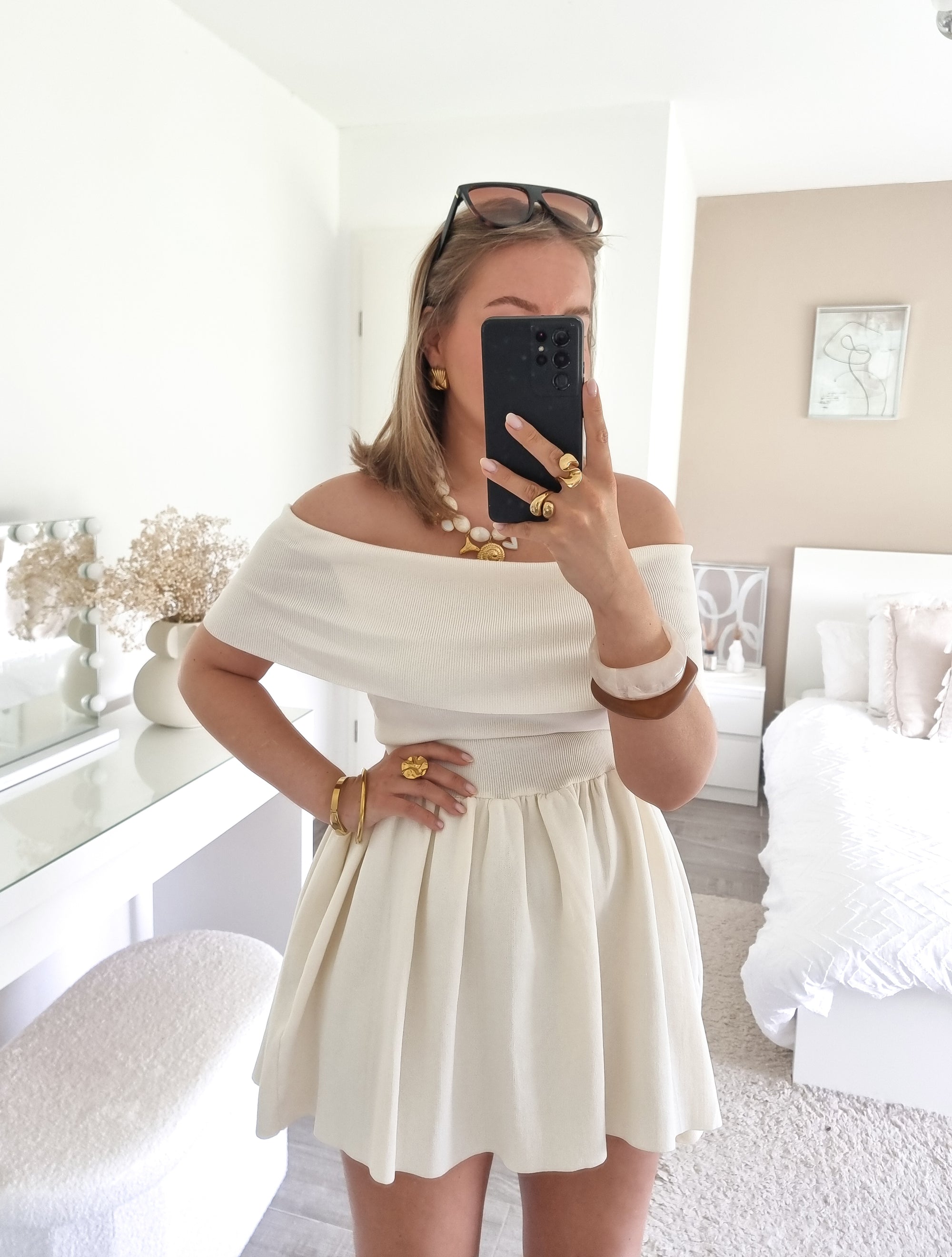 Robe Cindy blanche