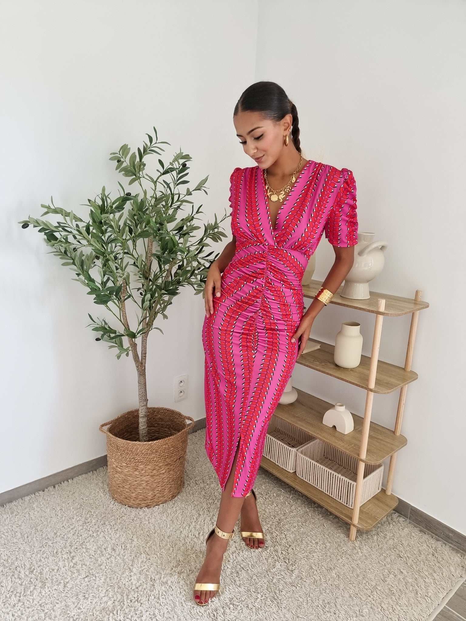Robe imprimée