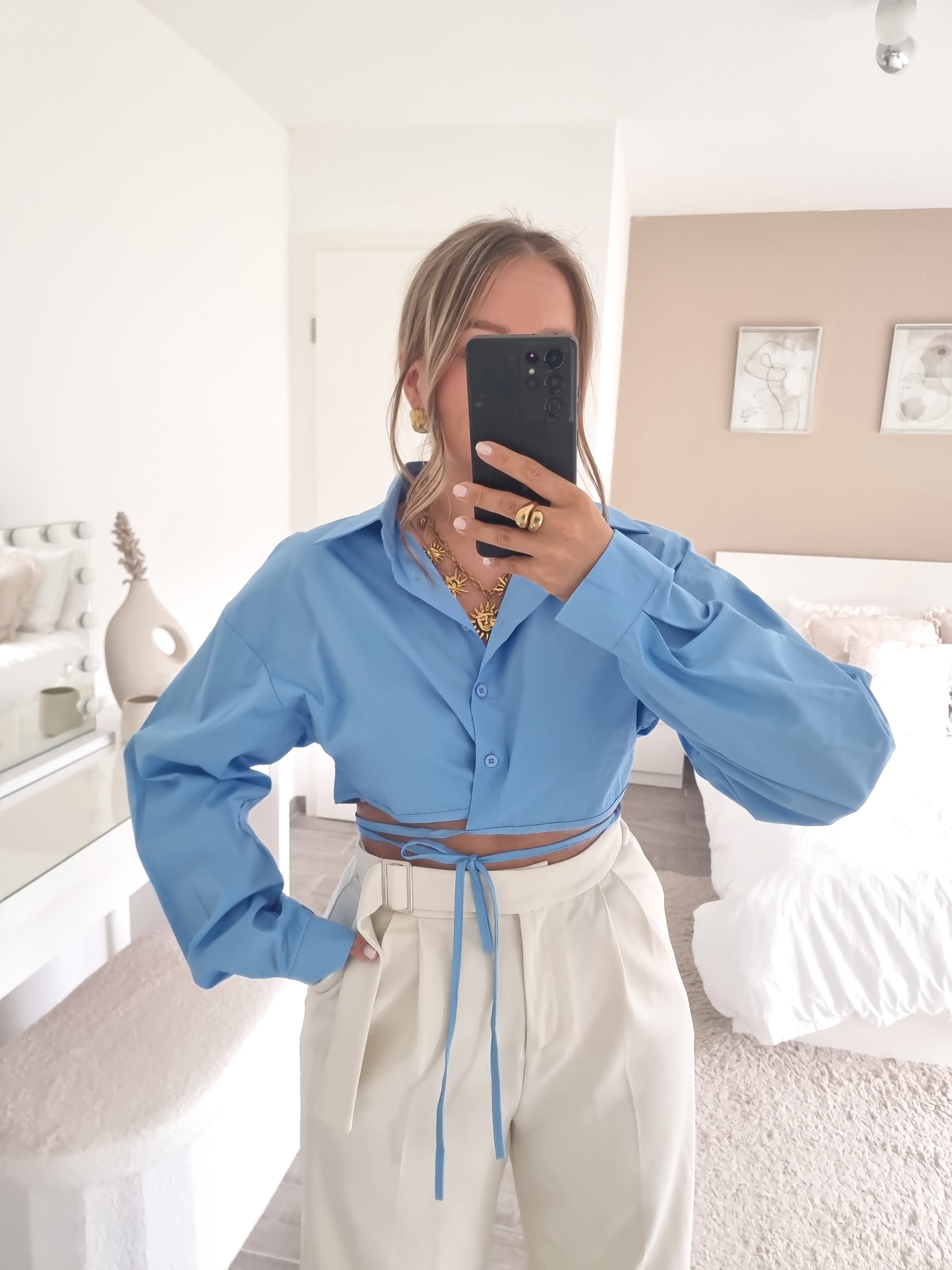 Chemise ficelles