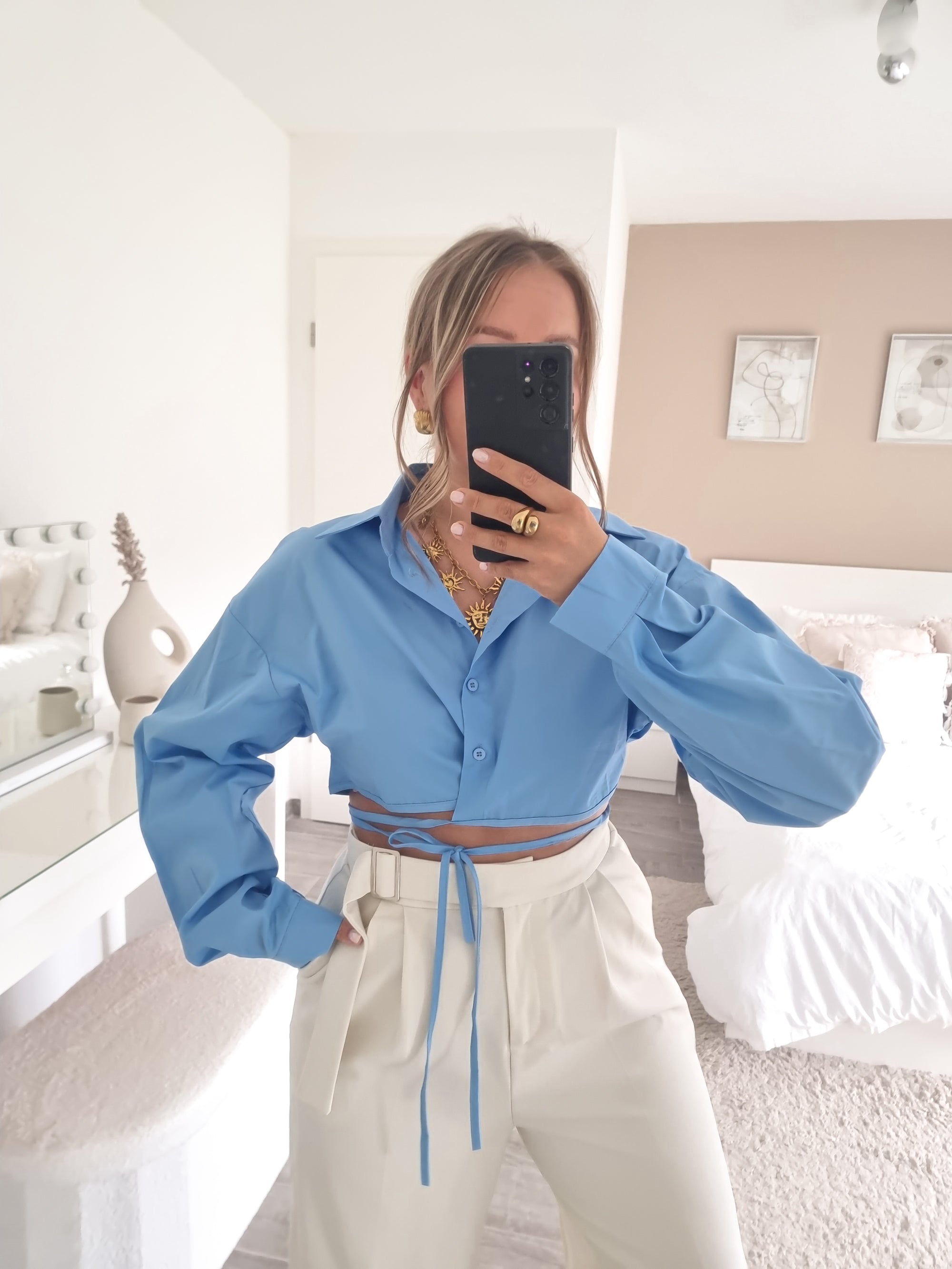 Chemise ficelles