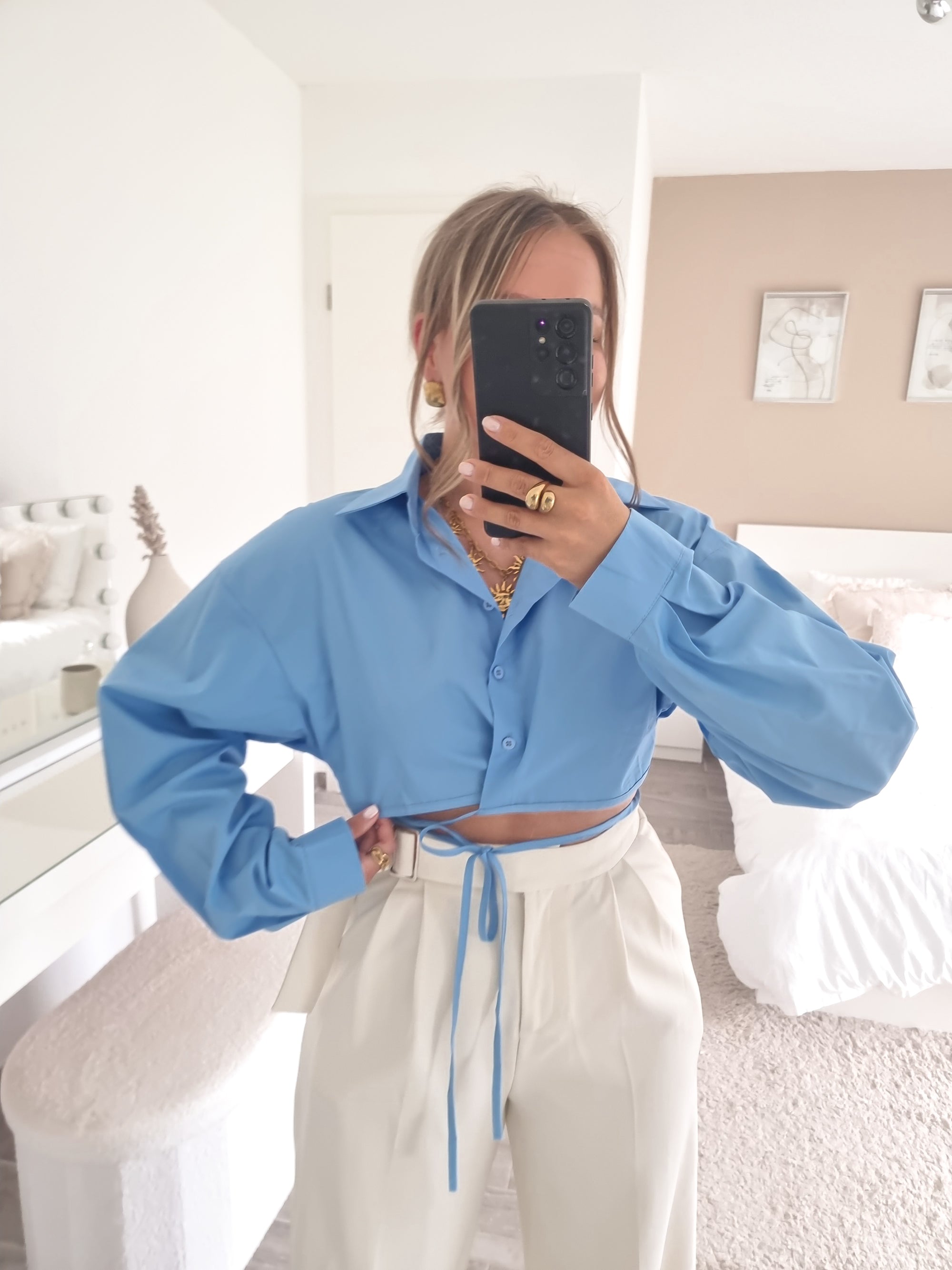 Chemise ficelles